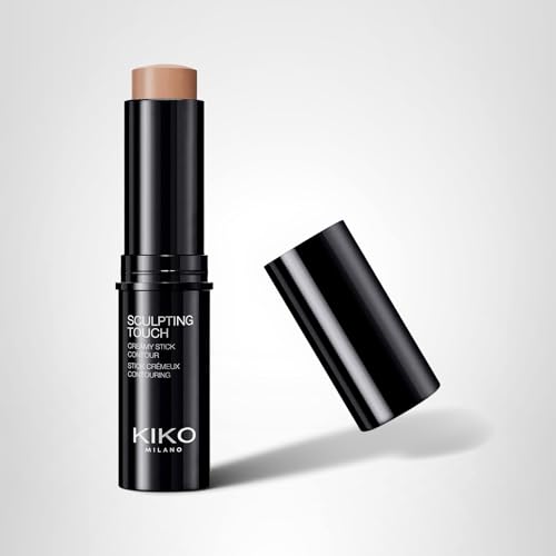 Kiko Milano Sculpting Touch Creamy Stick Contour – Blendable, Long-Lasting Cream Contour Stick for Face, Buildable Coverage, Easy Application – 200 Hazelnut – 10g - Maple Wellness Supplements