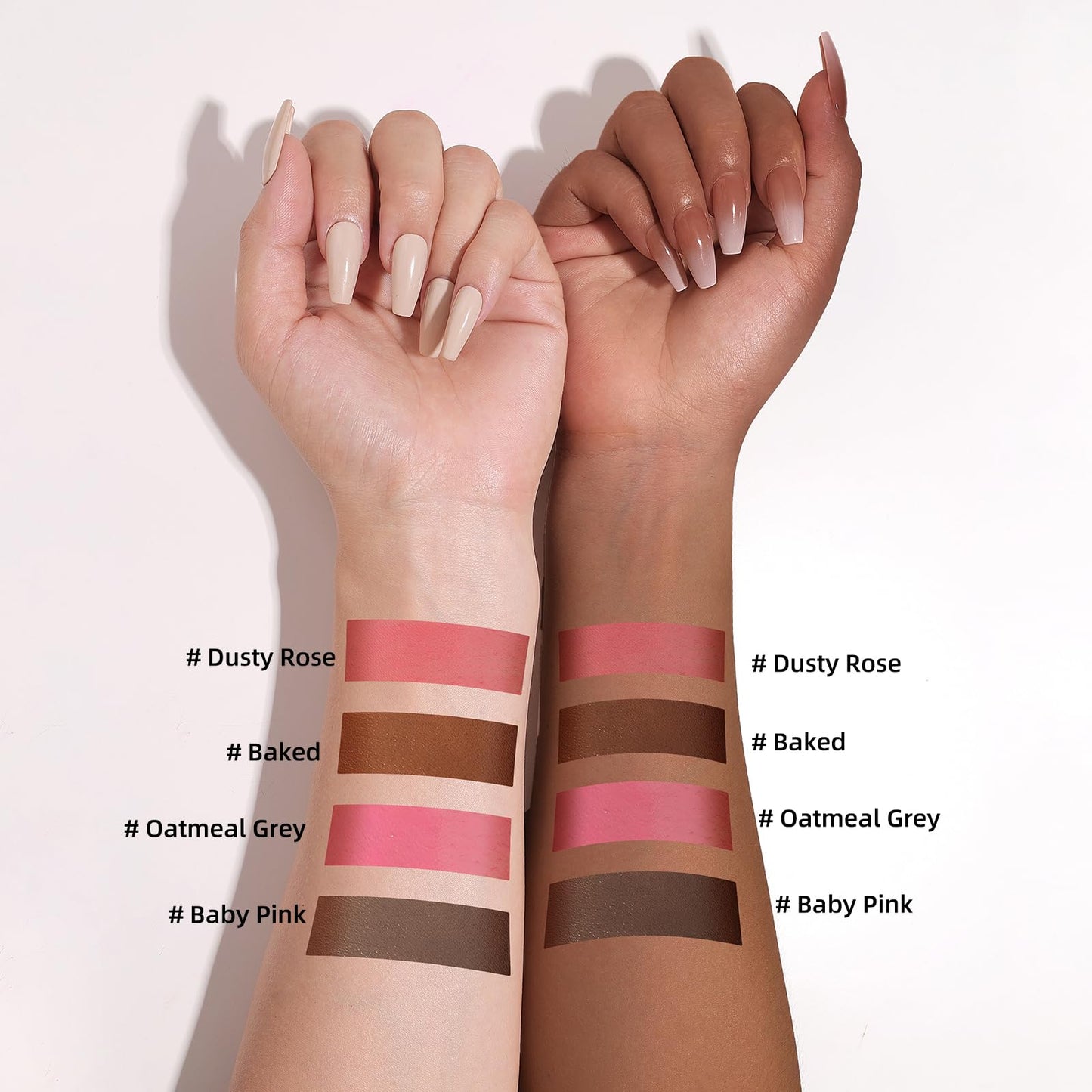 KIMUSE Cream Contour Stick Duo, Cream Blush Stick, Bronzer Shaping Stick, Creamy, Highly Pigmented, Long Lasting, Vegan Face Make Up Sticks - Maple Wellness Supplements