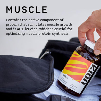 Kion Aminos Essential Amino Acids Capsules | The Building Blocks for Muscle Recovery, Reduced Cravings, Better Cognition, Immunity, and More | 30 Servings - Maple Wellness Supplements