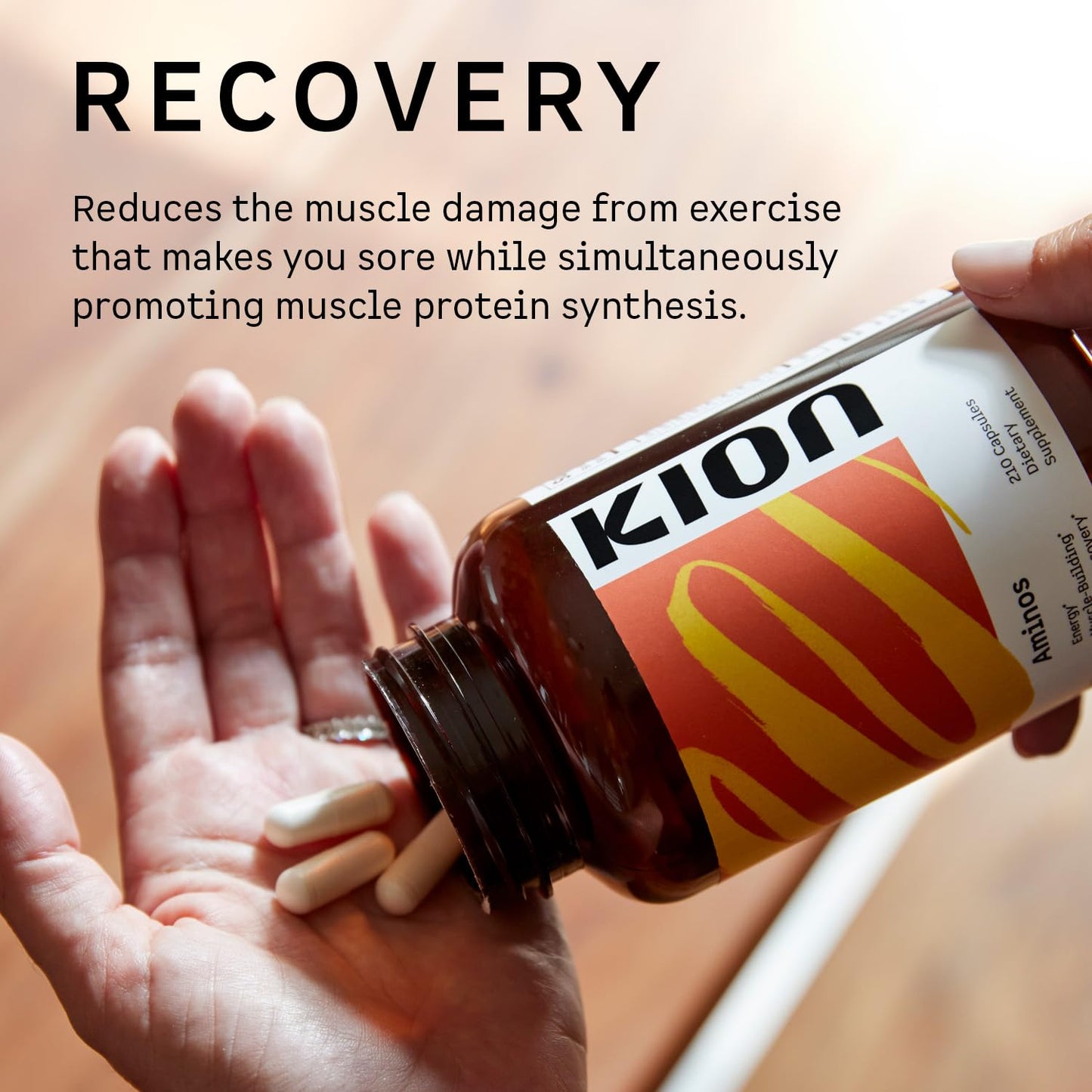 Kion Aminos Essential Amino Acids Capsules | The Building Blocks for Muscle Recovery, Reduced Cravings, Better Cognition, Immunity, and More | 30 Servings - Maple Wellness Supplements