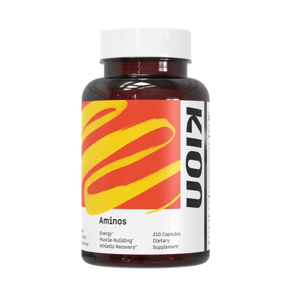 Kion Aminos Essential Amino Acids Capsules | The Building Blocks for Muscle Recovery, Reduced Cravings, Better Cognition, Immunity, and More | 30 Servings - Maple Wellness Supplements