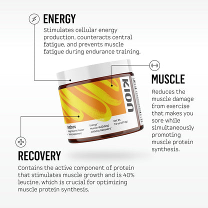Kion Aminos - Essential Amino Acids Supplement, Essential Amino Acids Powder for Muscle Recovery, BCAA EAA No Caffeine, Amino Acid Powder, Essential Amino Energy - 30 Servings, Mixed Berry - Maple Wellness Supplements