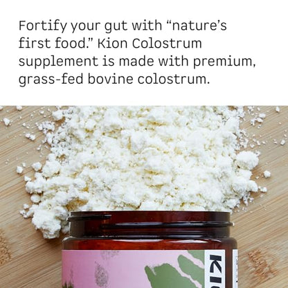 Kion Colostrum | Grass-Fed Bovine | Gut Health and Immune Support | 30 Servings - Maple Wellness Supplements