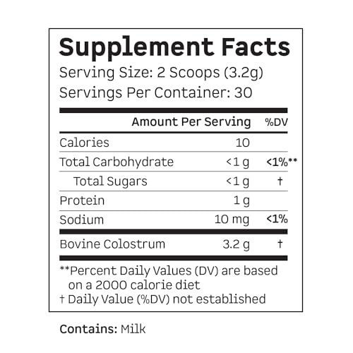 Kion Colostrum | Grass-Fed Bovine | Gut Health and Immune Support | 30 Servings - Maple Wellness Supplements