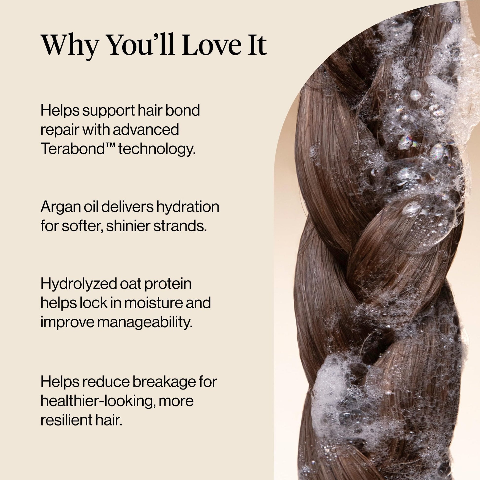 Kitsch Repairing Argan Oil Liquid Conditioner for Women & Men – Argan Oil for Hair, For Shine, Smoothness & Damage Recovery, Hair Repair – Clean, Color-Safe Hair Care - 12.3 oz - Maple Wellness Supplements