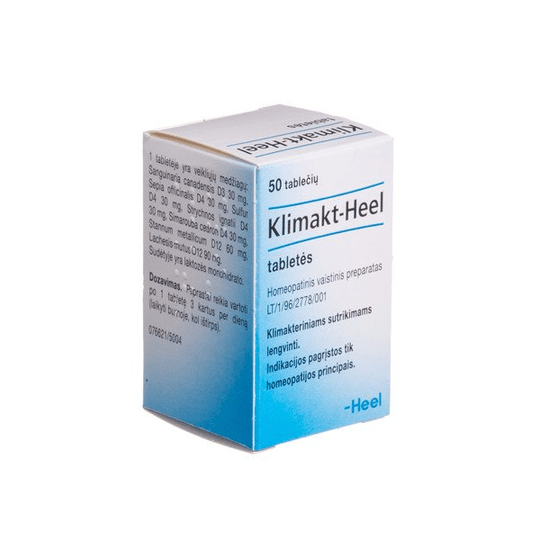 Klimakt-Heel Homeopathic Tablets, N50, climacteric disorders. - Maple Wellness Supplements
