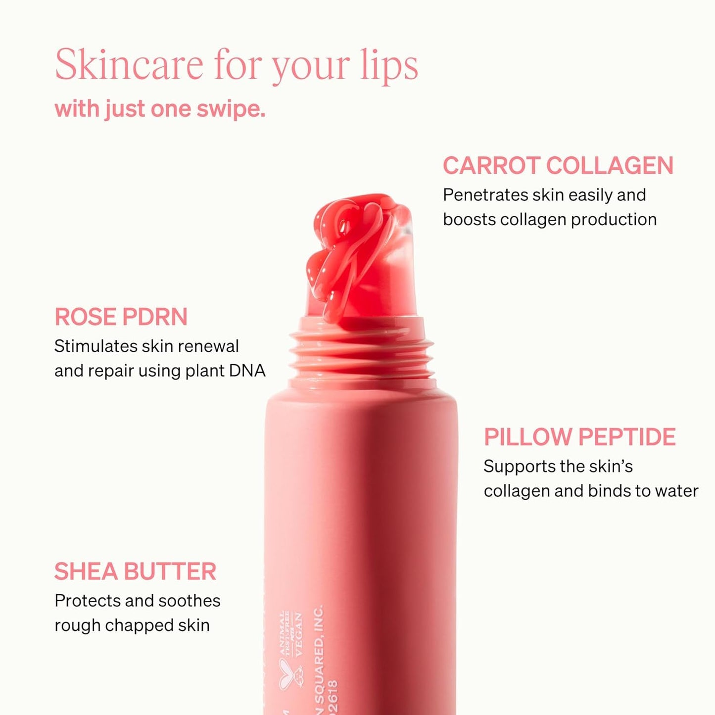 KNEMO LipLock Jelly Serum for Dry Lips, Long-Lasting, Hydrating, Plumping, Glossy Mask - Maple Wellness Supplements