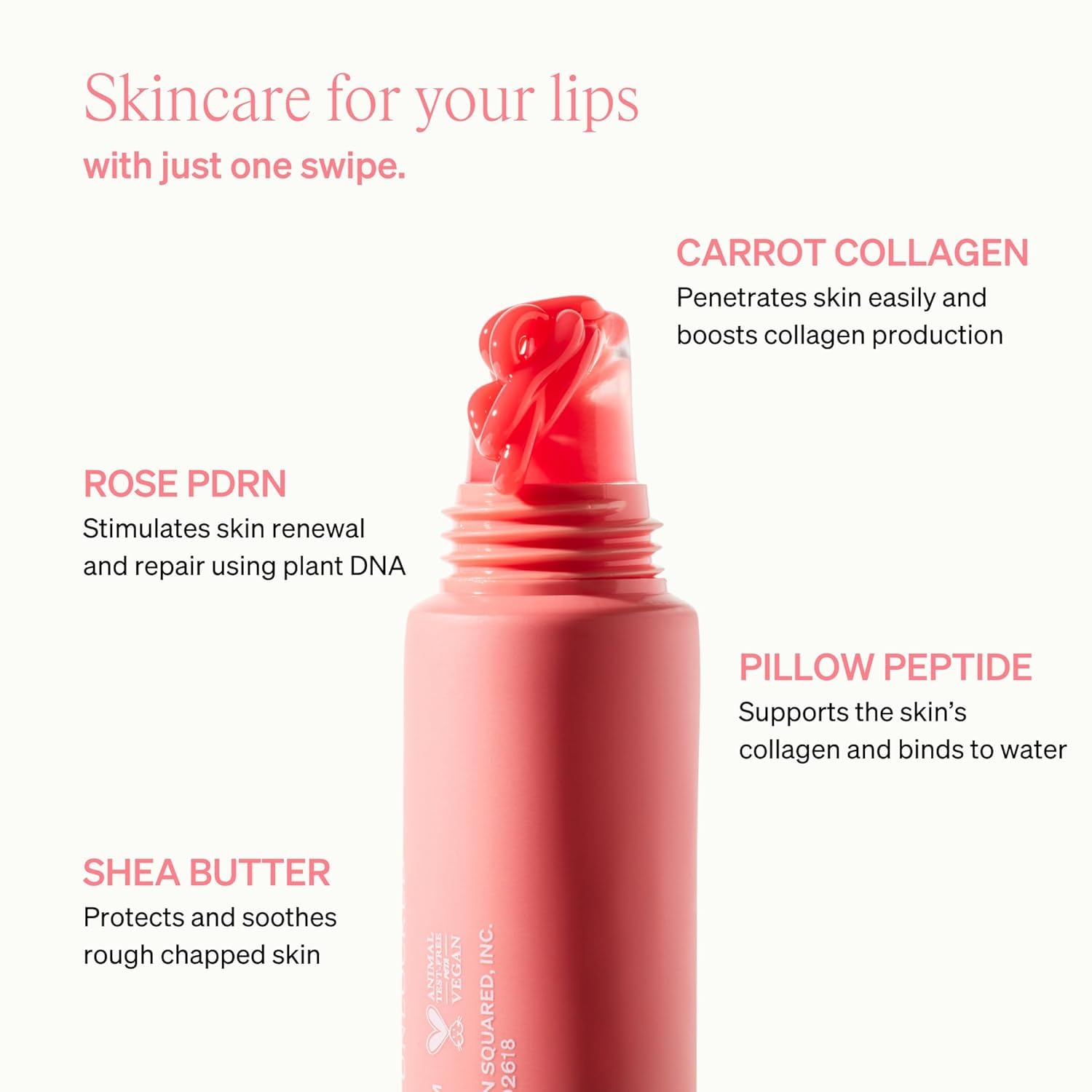 KNEMO LipLock Jelly Serum for Dry Lips, Long-Lasting, Hydrating, Plumping, Glossy Mask - Maple Wellness Supplements