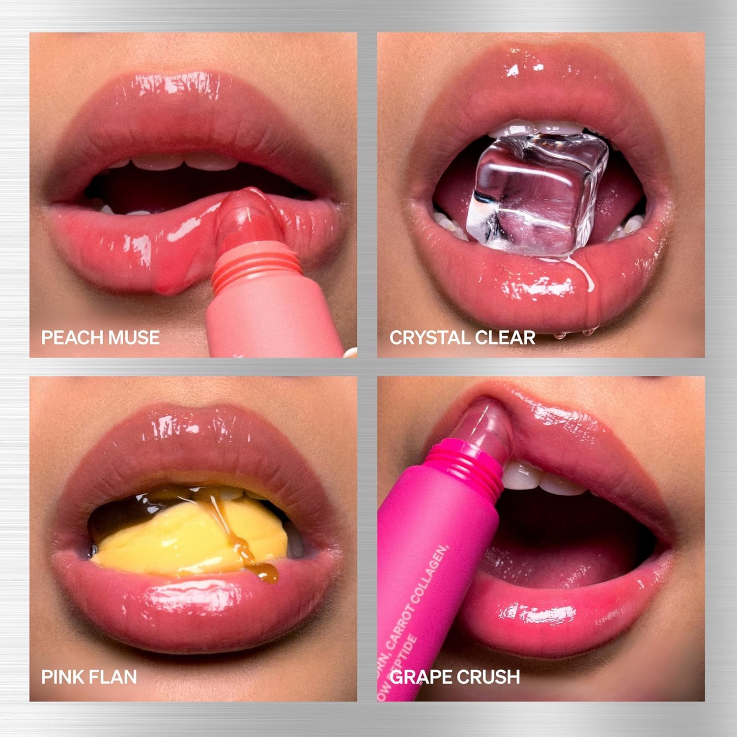 KNEMO LipLock Jelly Serum for Dry Lips, Long-Lasting, Hydrating, Plumping, Glossy Mask - Maple Wellness Supplements