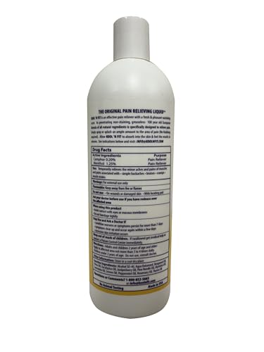Kool N Fit Pain Relief Product (16oz) - Foot, Lower Back Pain Relief, Knee Pain Relief & More, Quickly Absorbed, Non-Greasy, Non-Staining, All Natural - Maple Wellness Supplements