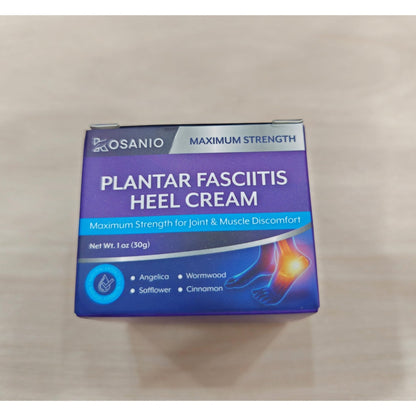 KOSANIO Plantar Fasciitis Relief Cream - Heel Discomfort Relief for Plantar Fasciitis, Foot, Knee, Hands, Legs - Natural Herbal Concentrate Formula - (30g / 1 oz (Pack of 1)) - Maple Wellness Supplements