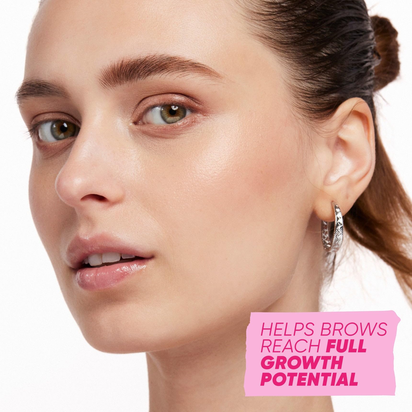 Kosas Air Brow Tinted Eyebrow Gel – Volumizing Brow Gel with Flexible Long-Lasting Hold, Medium Brown - Maple Wellness Supplements