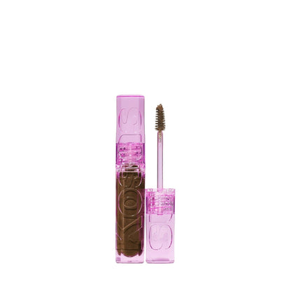 Kosas Air Brow Tinted Eyebrow Gel – Volumizing Brow Gel with Flexible Long-Lasting Hold, Medium Brown - Maple Wellness Supplements