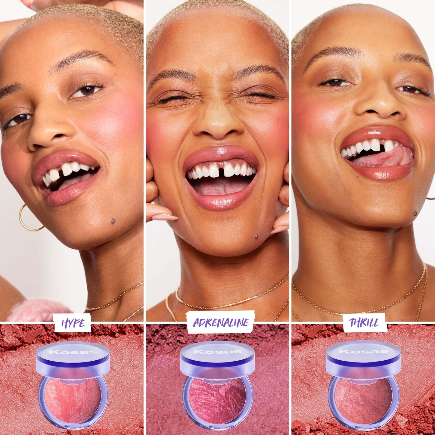 Kosas Blush is Life –Talc-Free Dimensional Blush Baked with Squalane & Hyaluronic Acid – Long Wear, Safe for Sensitive Skin - Hype - Maple Wellness Supplements
