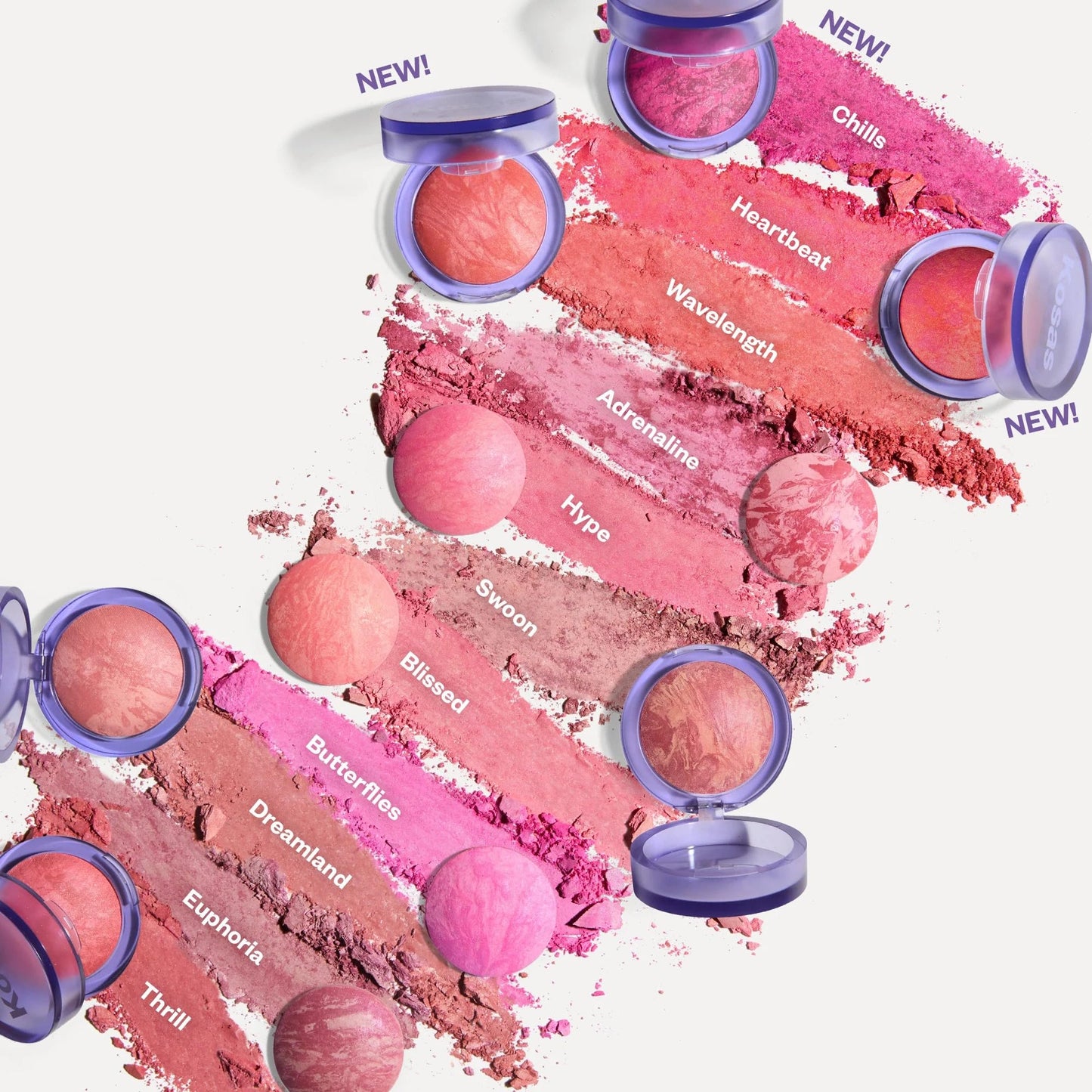 Kosas Blush is Life –Talc-Free Dimensional Blush Baked with Squalane & Hyaluronic Acid – Long Wear, Safe for Sensitive Skin - Swoon - Maple Wellness Supplements