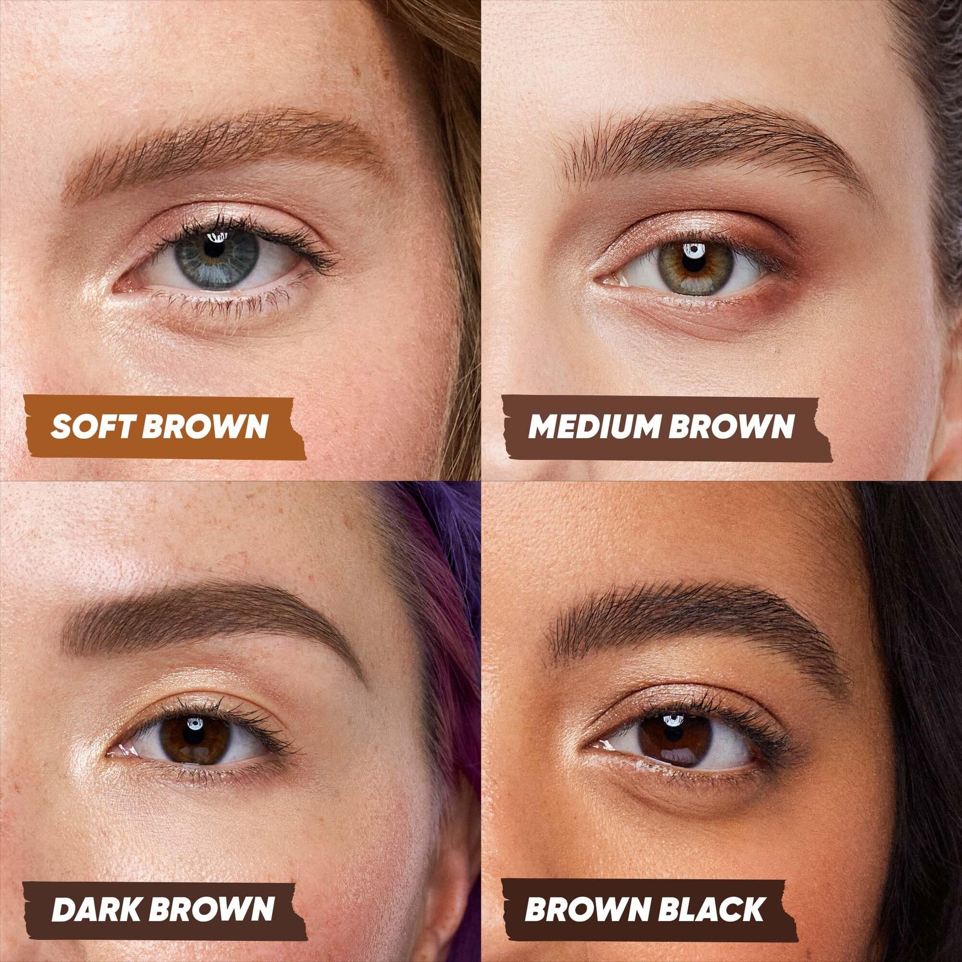 Kosas Brow Pop Nano Eyebrow Pencil – Ultra-Fine 1mm Micro Brow Pencil with Spoolie, Medium Brown - Maple Wellness Supplements
