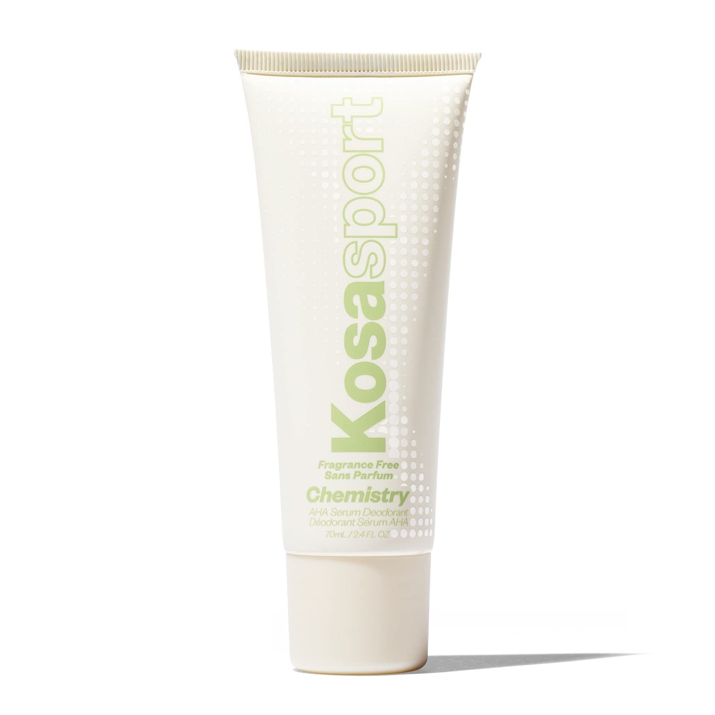 Kosas Chemistry Deodorant - Aluminium and Baking Soda Free + BO-Fighting AHA Serum that Exfoliates, Softens, and Nourishes the Skin, (Fragrance Free) - Maple Wellness Supplements