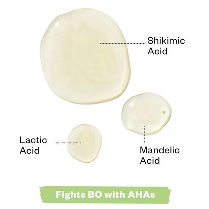 Kosas Chemistry Deodorant - Aluminium and Baking Soda Free + BO-Fighting AHA Serum that Exfoliates, Softens, and Nourishes the Skin, (Fragrance Free) - Maple Wellness Supplements
