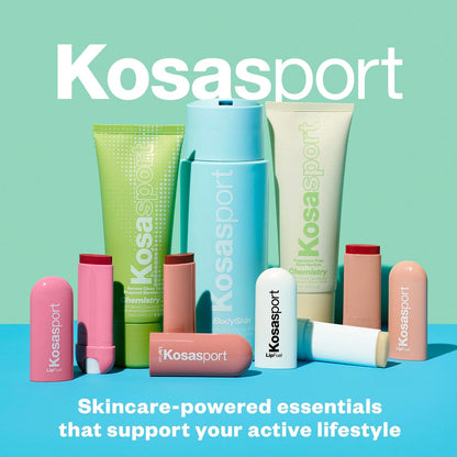 Kosas Chemistry Deodorant - Aluminium and Baking Soda Free + BO-Fighting AHA Serum that Exfoliates, Softens, and Nourishes the Skin, (Serene Clean) - Maple Wellness Supplements