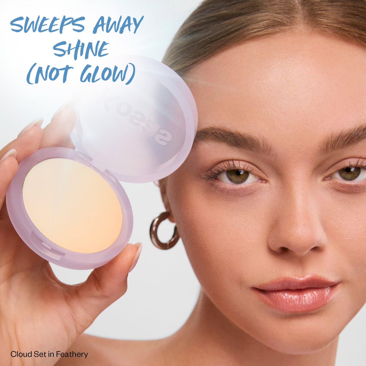 Kosas Cloud Set Baked Setting Powder, Face Powder Makeup for Shine Control, Soft Natural Finish, Clean Beauty Formula, Feathery, Sheer Light Medium - Maple Wellness Supplements
