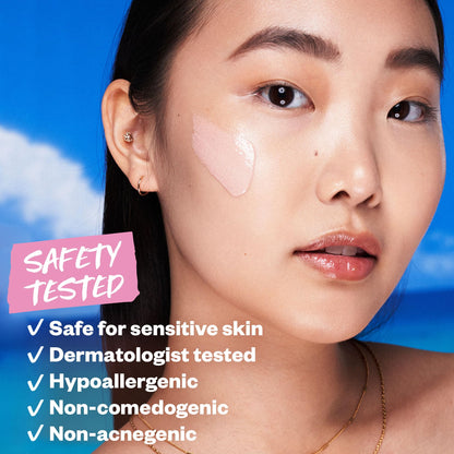 Kosas DreamBeam SPF 40 Mineral Sunscreen for Face + Makeup Prep – Lightweight Hydrating Sun Protection, 40 ml - Maple Wellness Supplements