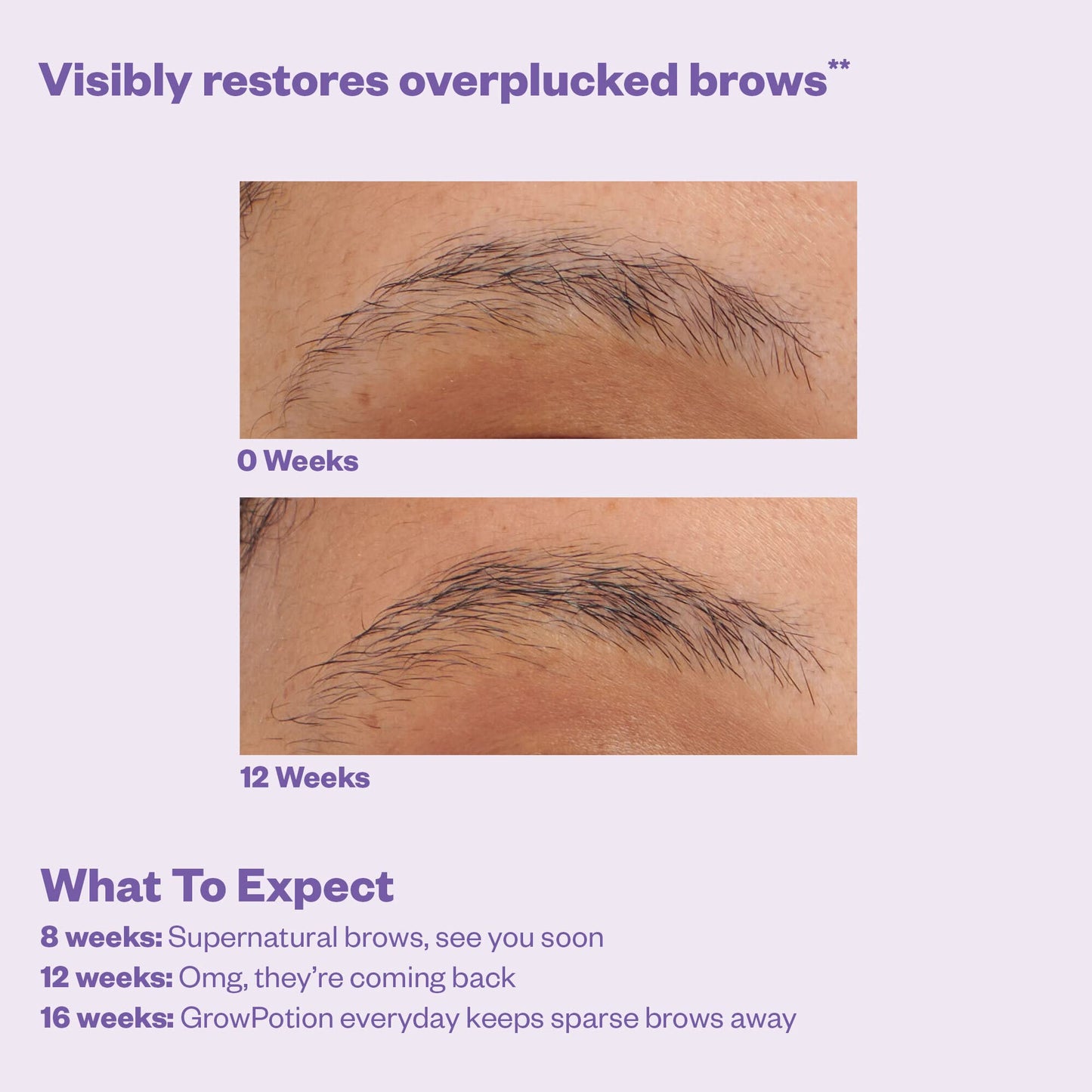 Kosas Grow Potion: Fluffy Brow and Lash Boosting Serum. Eyebrow and Eyelash Enhancing Serum - Maple Wellness Supplements