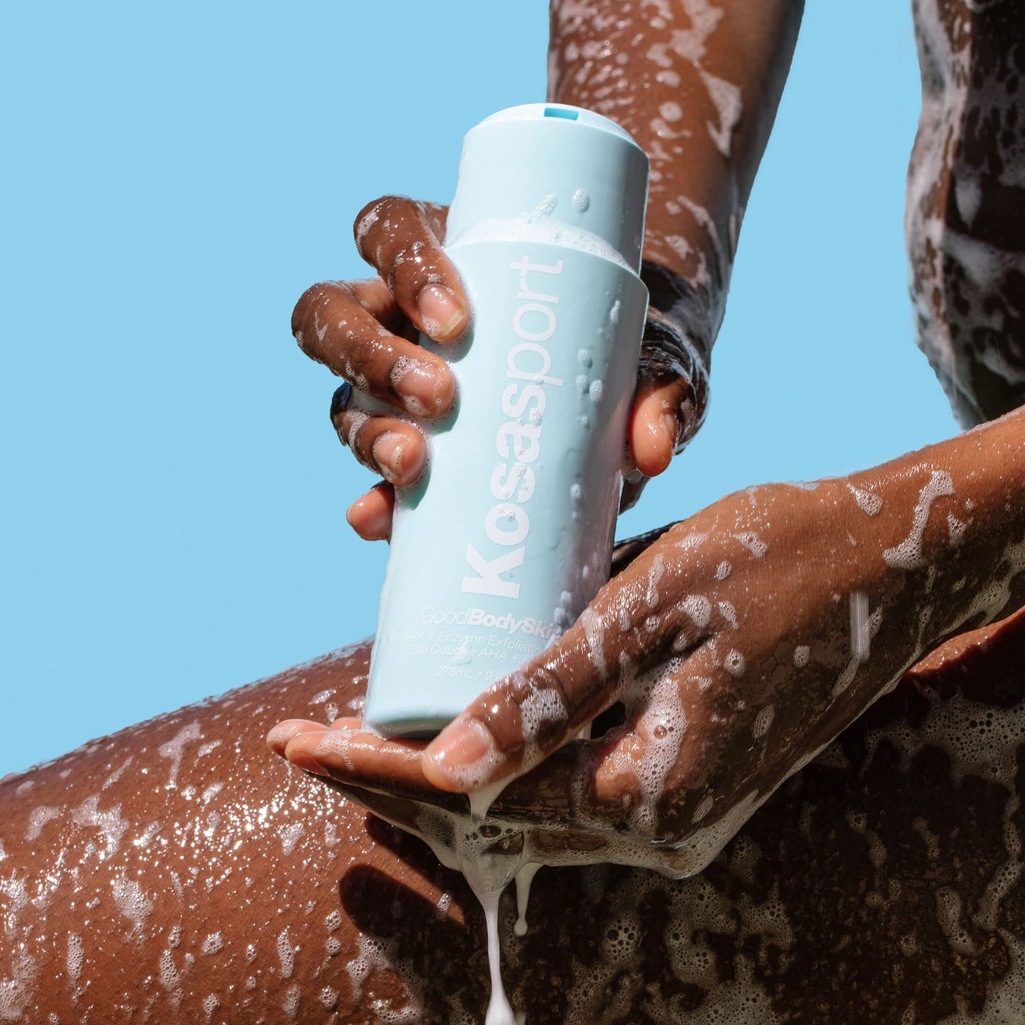 Kosas Kosasport Good Body Skin Body Wash | AHA & Enzyme Exfoliating Wash - Maple Wellness Supplements