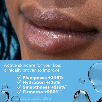 Kosas Lipfuel Hyaluronic Active Sport Lip Balm - Hydrates, Energizes and Protects - Natural Lip Treatment and Care (Baseline) - Maple Wellness Supplements