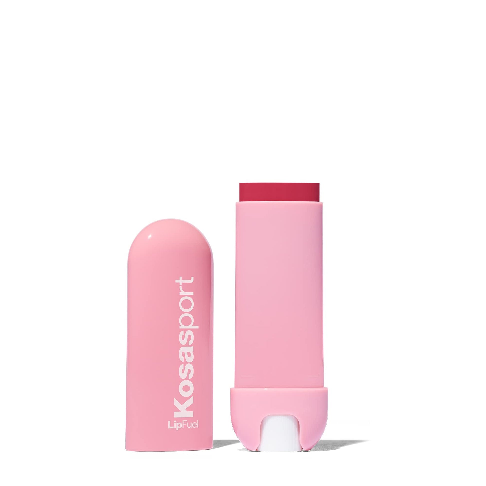 Kosas Lipfuel Hyaluronic Active Sport Lip Balm - Hydrates, Energizes and Protects - Natural Lip Treatment and Care (Rush) - Maple Wellness Supplements