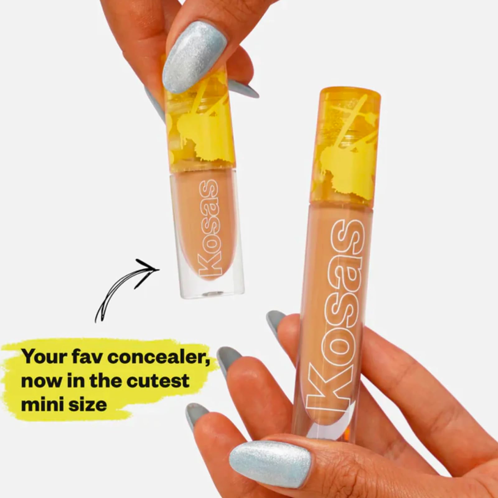 Kosas Mini Revealer Concealer - Medium Coverage Makeup, Conceals Dark Circles Under the Eyes, Dark Spots and Blemishes (Tone 1.5) - Maple Wellness Supplements