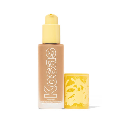 Kosas Revealer Liquid Foundation SPF 25 – Medium Buildable Coverage, Hydrating Natural Glow Finish, Light Medium Neutral 200 - Maple Wellness Supplements
