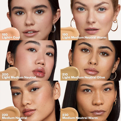 Kosas Revealer Liquid Foundation SPF 25 – Medium Buildable Coverage, Hydrating Natural Glow Finish, Light Medium Neutral 200 - Maple Wellness Supplements