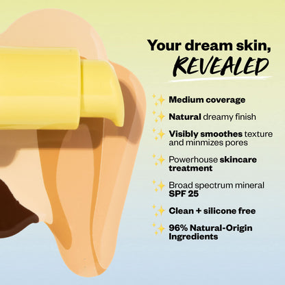 Kosas Revealer Liquid Foundation SPF 25 – Medium Buildable Coverage, Hydrating Natural Glow Finish, Light Medium Neutral 200 - Maple Wellness Supplements