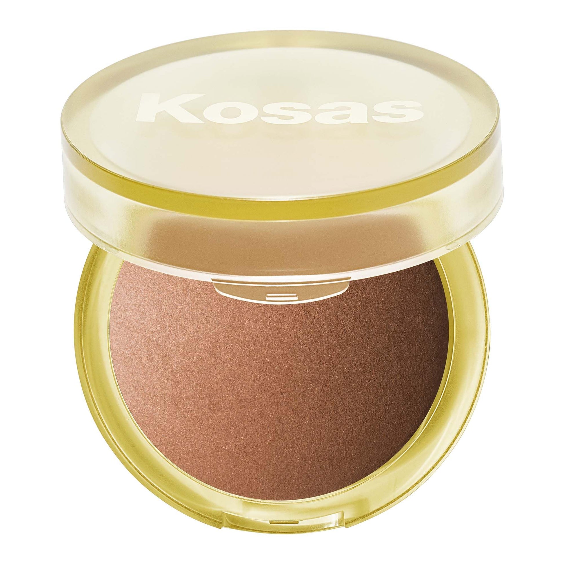 Kosas Sun Show Glowy Warmth Baked Bronzer - Contouring Powder for Cheekbones, Nose & Jawline - Enriched with Concentrated Fatty Acids - Talc-Free, Vegan & Hypoallergenic - Escape - Maple Wellness Supplements
