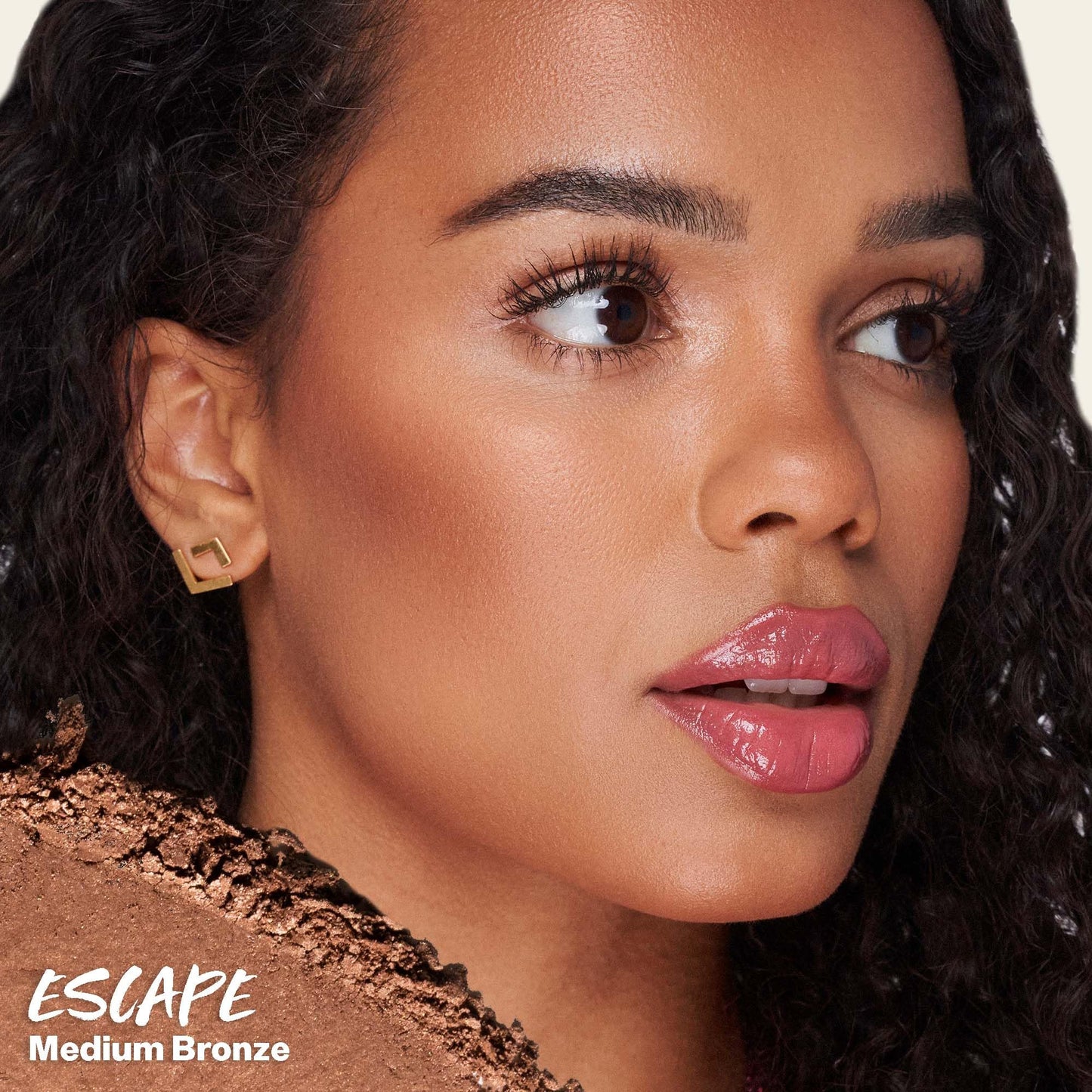 Kosas Sun Show Glowy Warmth Baked Bronzer - Contouring Powder for Cheekbones, Nose & Jawline - Enriched with Concentrated Fatty Acids - Talc-Free, Vegan & Hypoallergenic - Escape - Maple Wellness Supplements