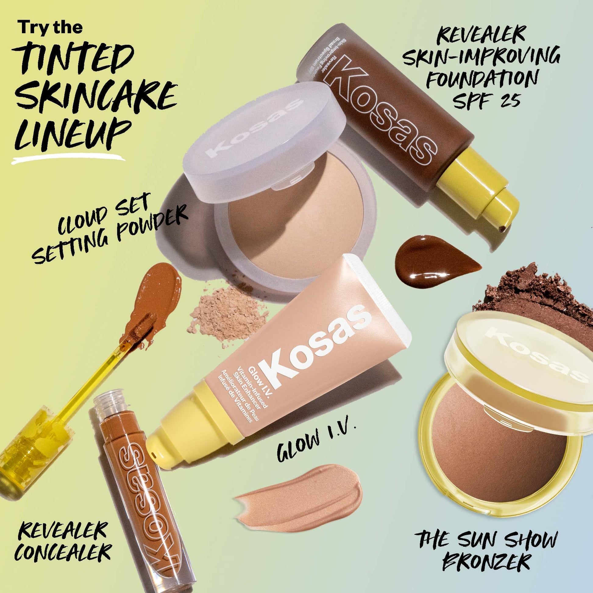 Kosas Sun Show Glowy Warmth Baked Bronzer - Contouring Powder for Cheekbones, Nose & Jawline - Enriched with Concentrated Fatty Acids - Talc-Free, Vegan & Hypoallergenic - Tropic - Maple Wellness Supplements