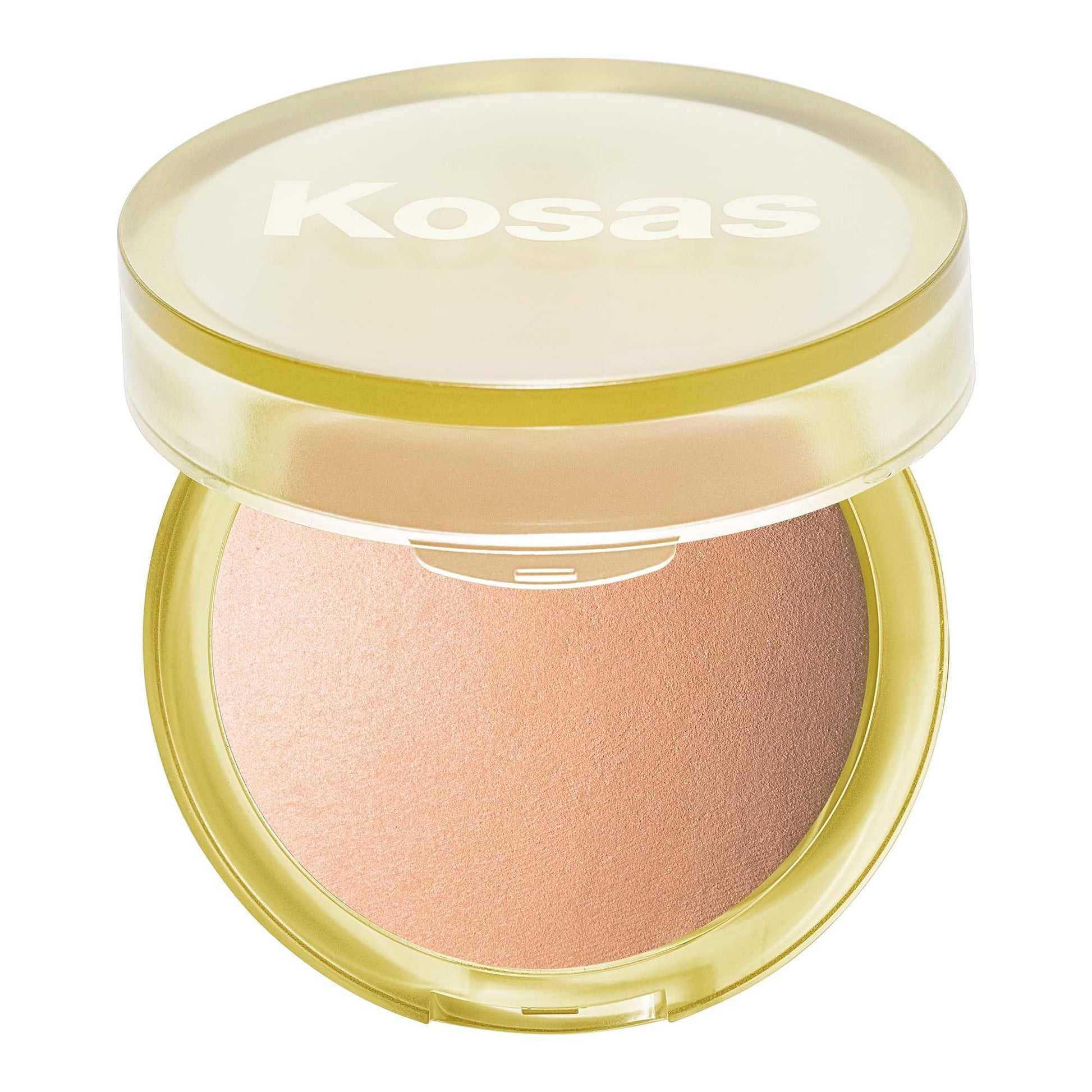 Kosas Sun Show Glowy Warmth Baked Bronzer - Contouring Powder for Cheekbones, Nose & Jawline - Enriched with Concentrated Fatty Acids - Talc-Free, Vegan & Hypoallergenic - Waves - Maple Wellness Supplements