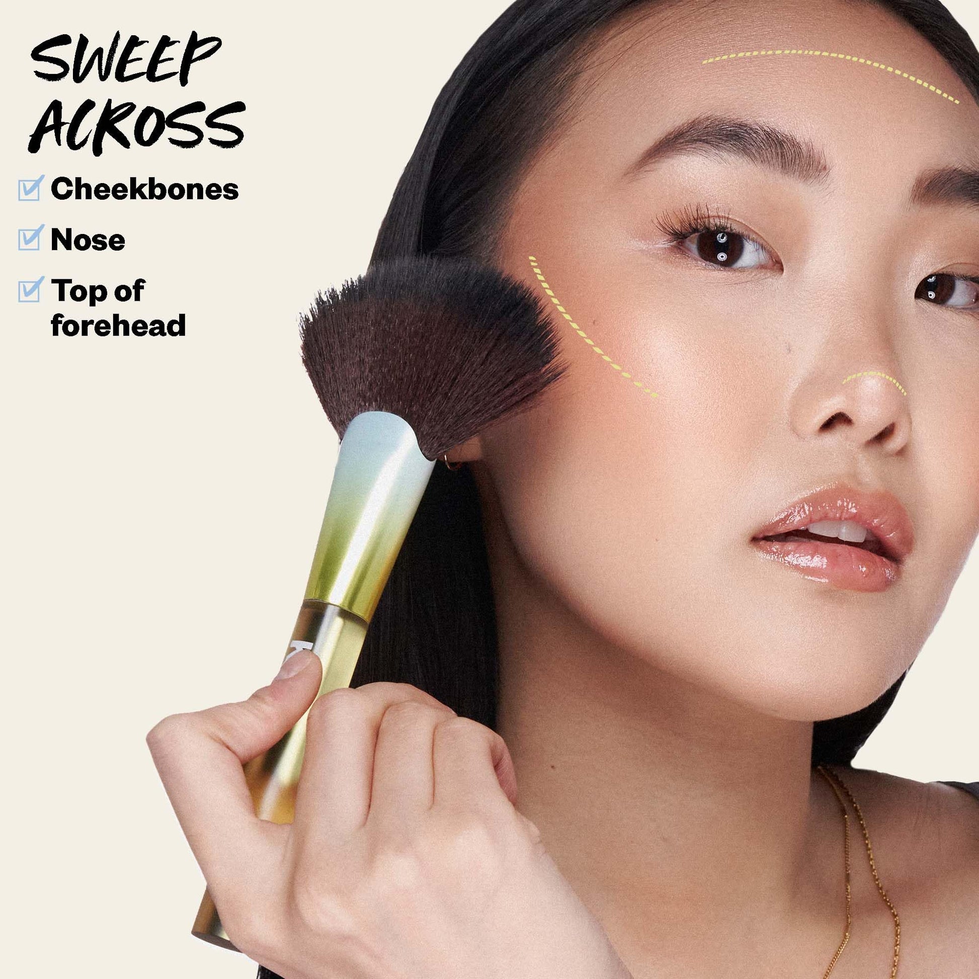 Kosas Sun Show Glowy Warmth Baked Bronzer - Contouring Powder for Cheekbones, Nose & Jawline - Enriched with Concentrated Fatty Acids - Talc-Free, Vegan & Hypoallergenic - Waves - Maple Wellness Supplements