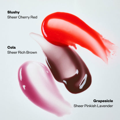 Kosas Wet Lip Oil Gloss – Plumping Peptide Lip Treatment Gloss in Sheer Rich Brown, Hydrating with Hyaluronic Acid, Peptides & Plant Oils, Non-Sticky, Vegan, Clean Beauty Lip Gloss (Cola) 0.15 oz - Maple Wellness Supplements