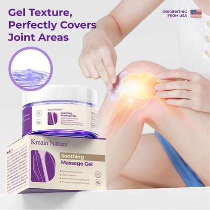 Kreain Nature 2 PCS Joint Gel Purple Soothing Massage Gel Soothes Knees, Lumbar, Neck, Back, Shoulders, Hands, and Feet, 1.76 oz - Maple Wellness Supplements