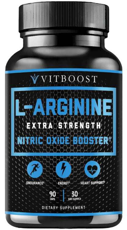 L Arginine Capsules with L-Citrulline 1500mg - Nitric Oxide Booster for Stamina, Muscle, Energy & Vascularity - L-Arginine and Essential Amino Supplement for Extra Strength - Maple Wellness Supplements