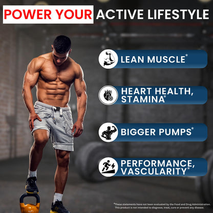 L Arginine Capsules with L-Citrulline 1500mg - Nitric Oxide Booster for Stamina, Muscle, Energy & Vascularity - L-Arginine and Essential Amino Supplement for Extra Strength - Maple Wellness Supplements