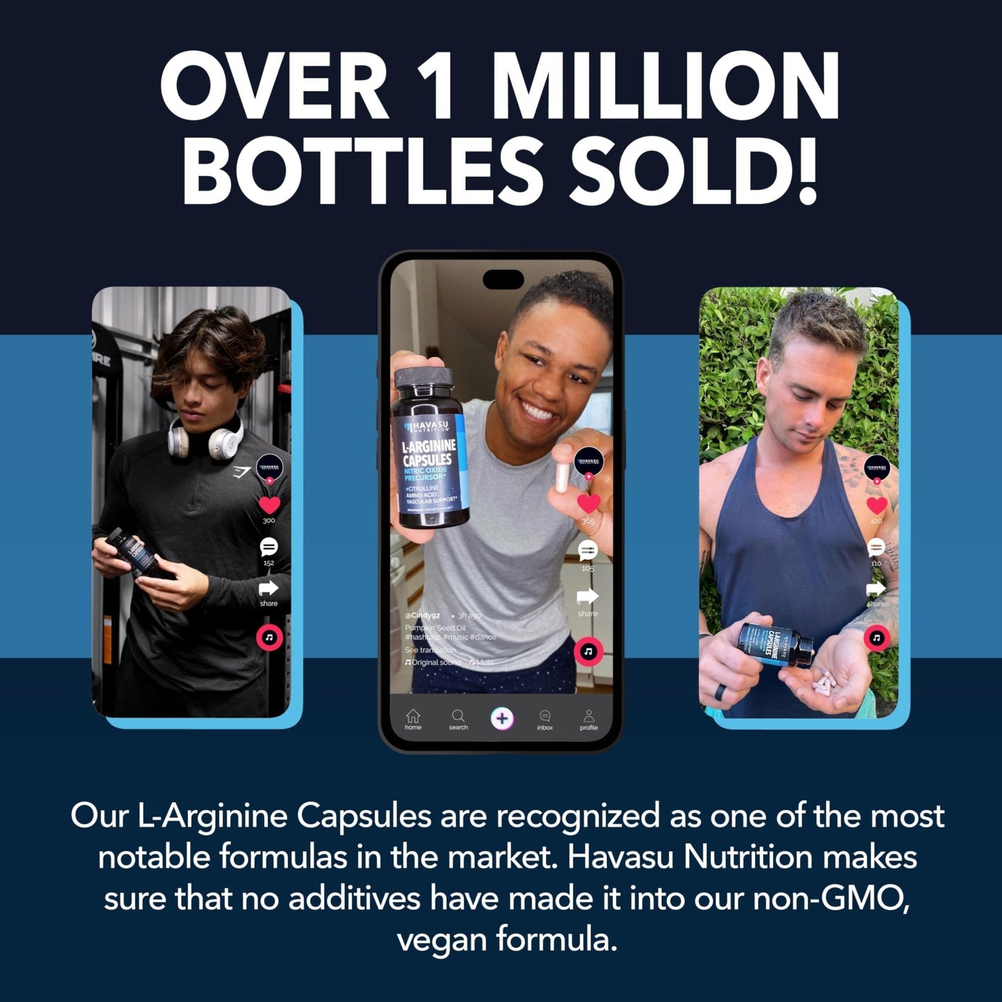 L-Arginine Capsules with L-Citrulline - Nitric Oxide Supplement - L Arginine and L Citrulline Blend - 60 Count - Vegan, Non-GMO Capsules for Performance - Maple Wellness Supplements