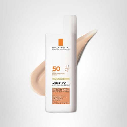 La Roche Posay Anthelios 50 Mineral Tinted Ultra Light Sunscreen Fluid 50ml/1.7oz - Maple Wellness Supplements