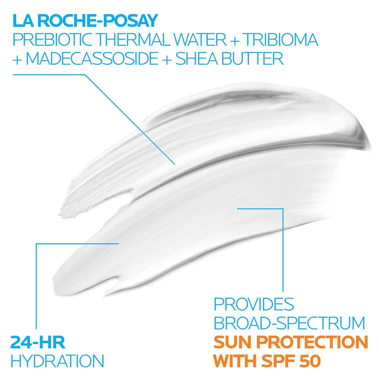 La Roche-Posay Cicaplast Balm B5 UV SPF 50, Vitamin B5 + Shea Butter + Tribioma + Madecassoside + Zinc Oxide Sunscreen - Maple Wellness Supplements