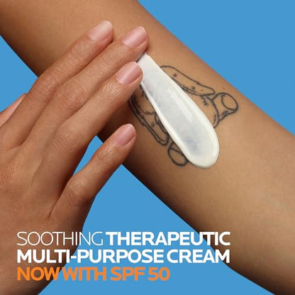 La Roche-Posay Cicaplast Balm B5 UV SPF 50, Vitamin B5 + Shea Butter + Tribioma + Madecassoside + Zinc Oxide Sunscreen - Maple Wellness Supplements