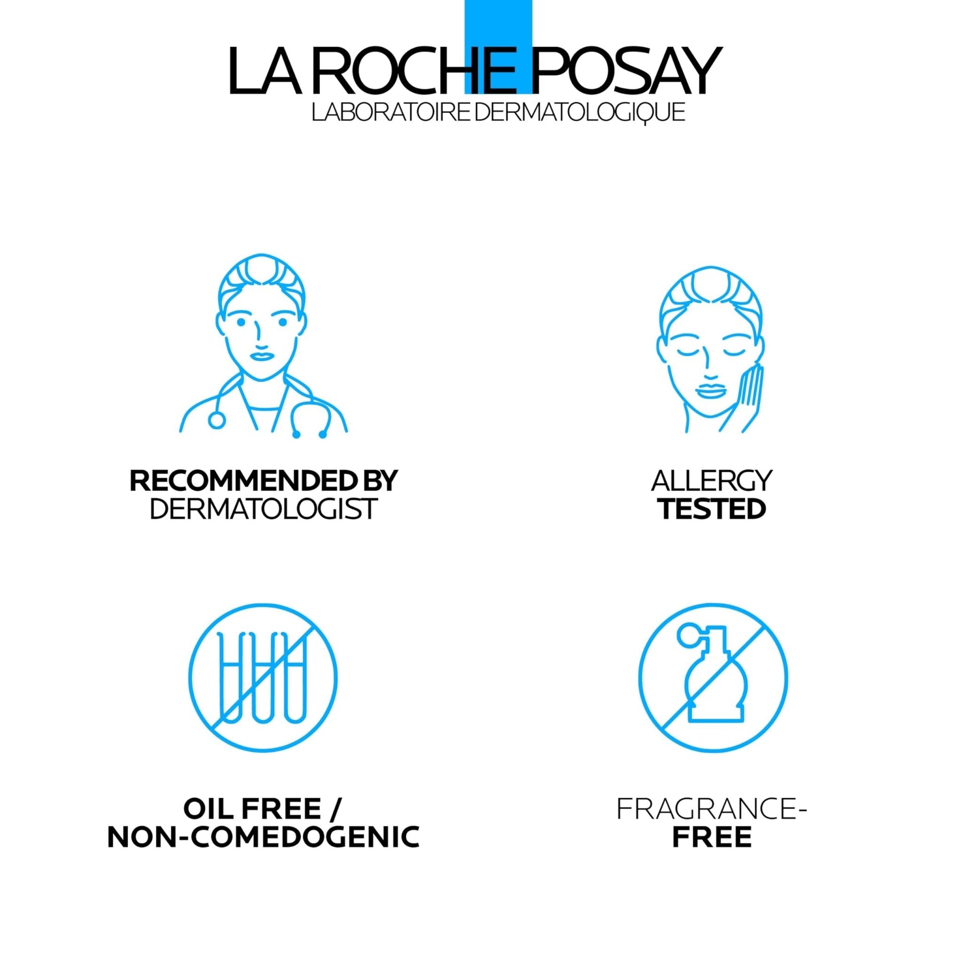 La Roche-Posay Effaclar Dual Acne Face Wash With 4% Benzoyl Peroxide & LHA Exfoliant - Maple Wellness Supplements