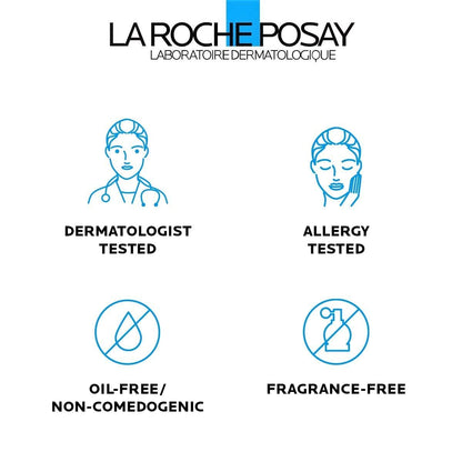 La Roche-Posay Effaclar Medicated Gel Cleanser, 2% Salicylic Acid Cleanser + LHA + Glycerin, Foaming Acne Face Wash, Helps Clear & Prevent Acne Breakouts, Oil Free, Targets Excess Oil - Maple Wellness Supplements