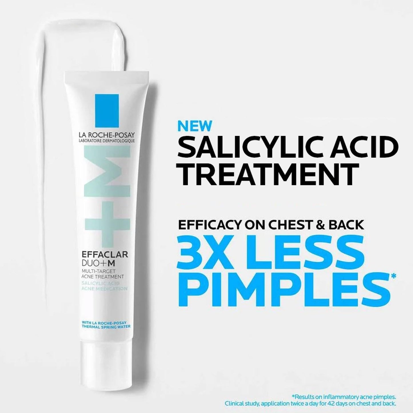 La Roche-Posay Effaclar Salicylic Acid Acne Treatment For Face, Mattifying Acne Gel Cream Spot Treatment for Blackheads - Maple Wellness Supplements