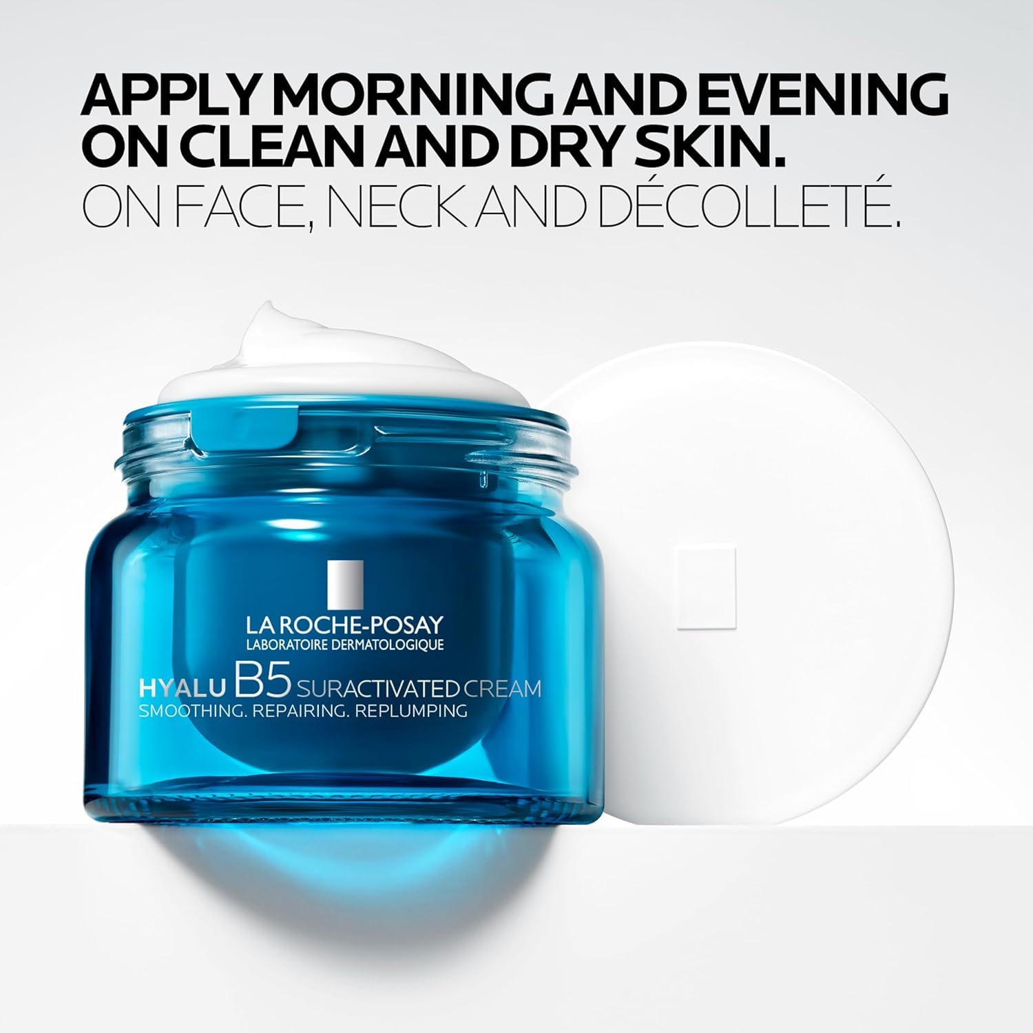 La Roche-Posay Hyalu B5 Suractivated Anti-Aging Face & Neck Cream, Firming Face Moisturizer With 3 Types of Hyaluronic Acid for All Skin Types - Maple Wellness Supplements